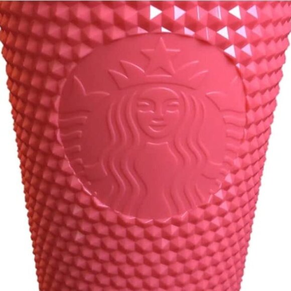 *NEW* Starbucks Dragonfruit Studded Bling Tumbler 24 oz. NWT Summer 2022 - Picture 4 of 6